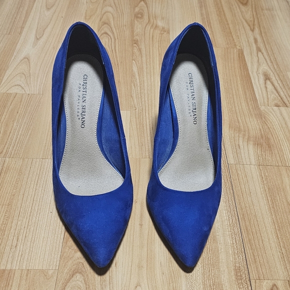 Royal Blue High heels - Picture 2 of 3